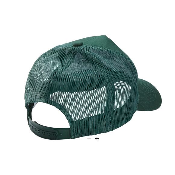 Bass Pro Shops Mesh Trucker Cap - Dark Green - Picture 2 of 2